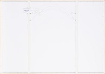 Christo & Jeanne-Claude, Offset in colours, with fabric application, 2013, signed Christo in pencil.