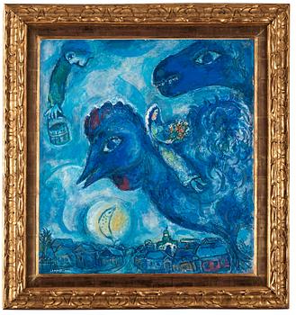 Marc Chagall, "Le rêve de Chagall sur Vitebsk".