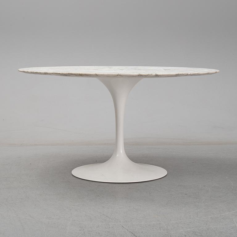 Eero Saarinen, a 'Tulip' marble table, Knoll.