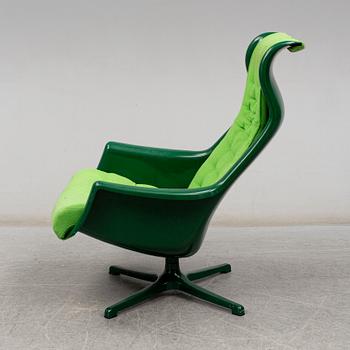A 'Galaxy' easy chair by Alf Svensson & Yngvar Sandström, Dux, 1970's.