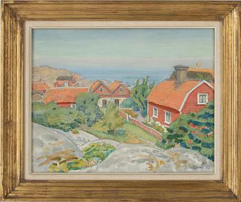 AXEL SJÖBERG, akvarell, signerad samt daterad 1917.