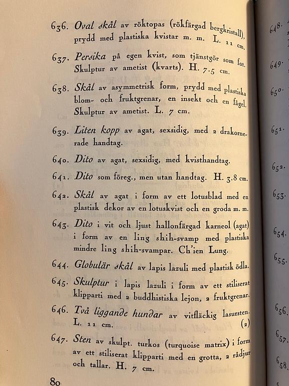 Kopp, agat. Qingdynastin, 1700-/1800-tal.