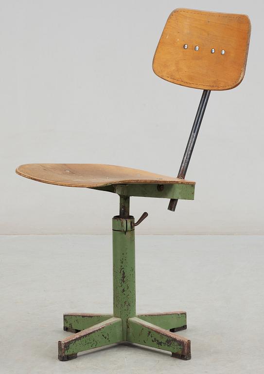 SKRIVBORDSSTOL, industri, 1930/40-tal.