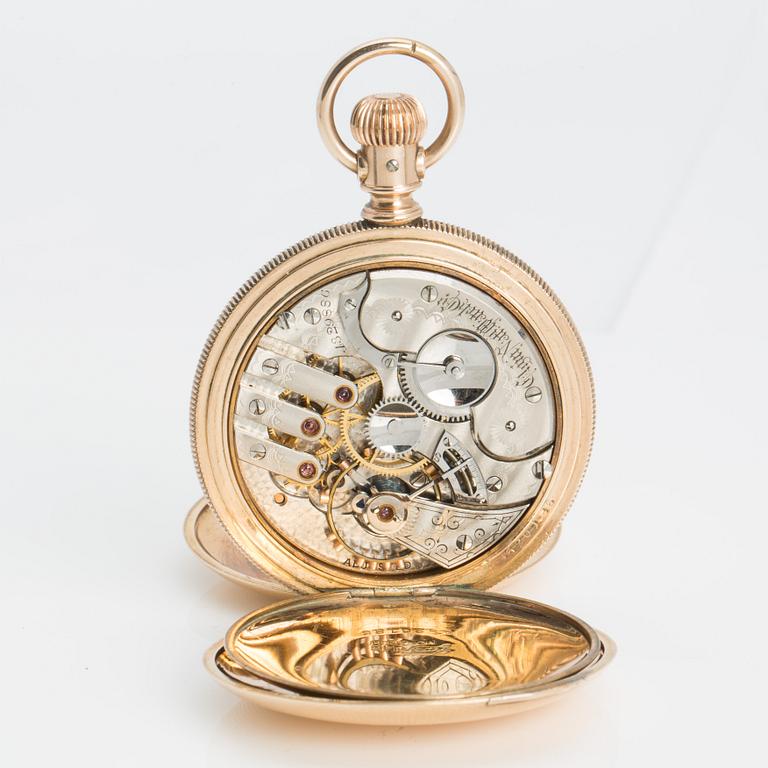ELGIN NATL. WATCH CO, pocket watch, hunting case, 51 mm,