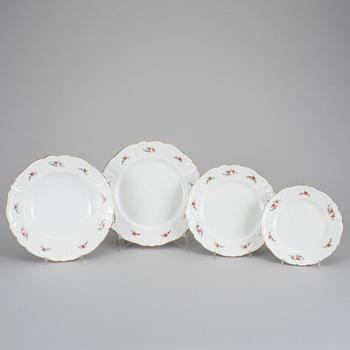 MATSERVIS, porslin, Rörstrand 1956, 55 delar.