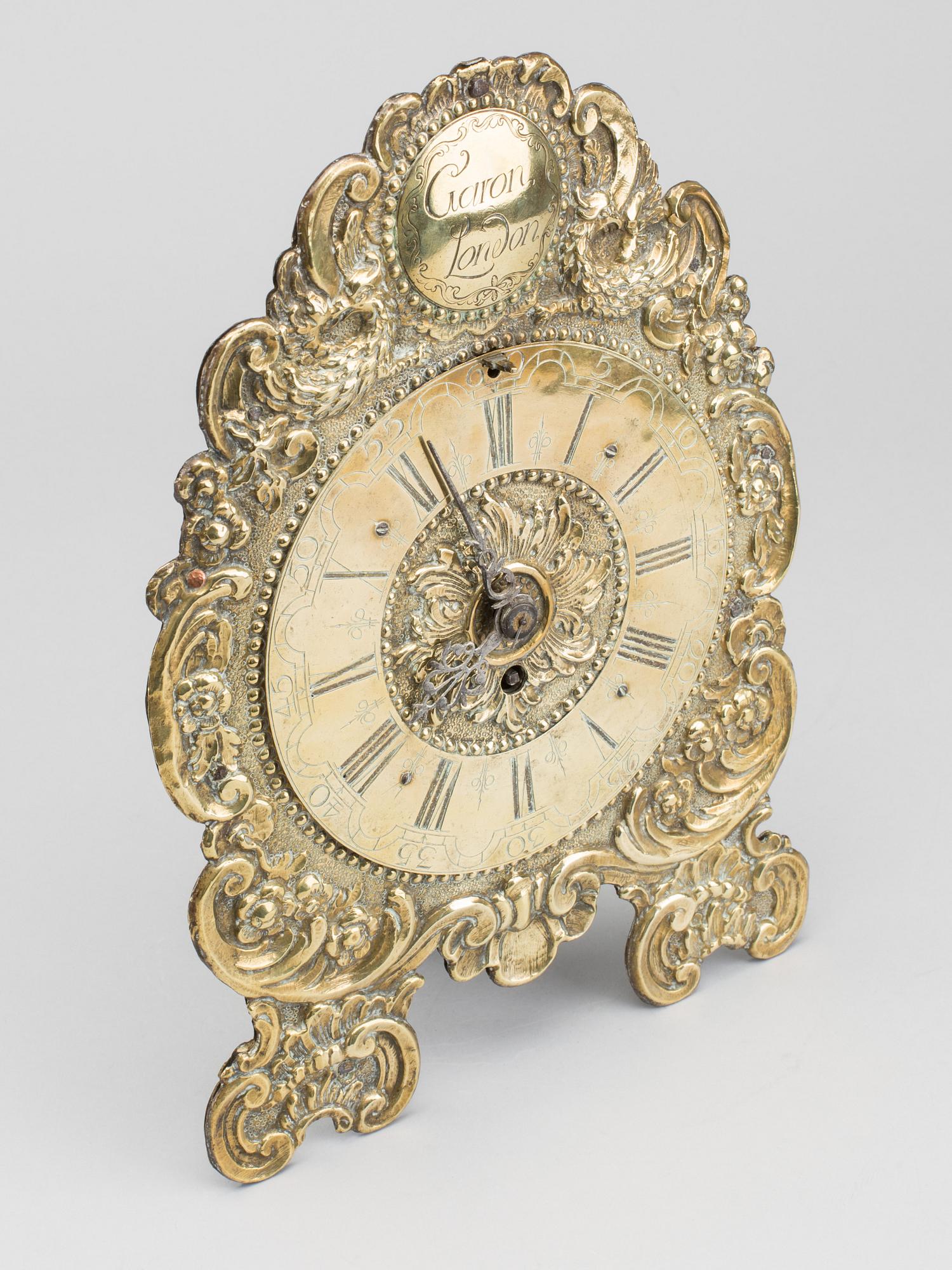 A LONDON PETER GARON CLOCK.