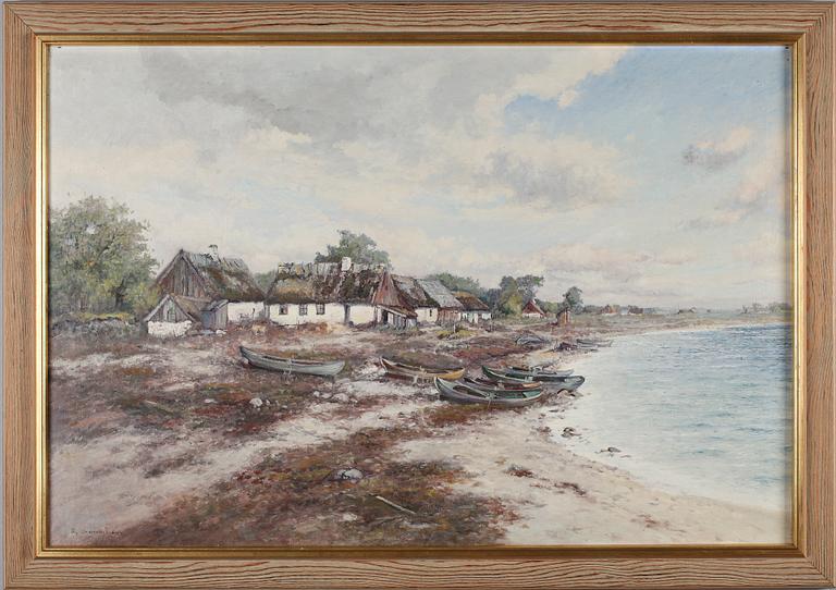 THERESIA SANDSTRÖM, olja på duk, signerad.
