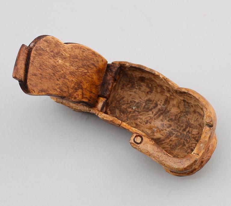 SNUSHUND, masurbjörk, omkring år 1900.