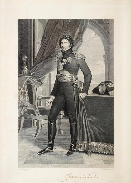 CHRISTIAN DIDRIK FORSSELL, kopparstick, 1822, Axel Fredrik Spong, Stockholm.