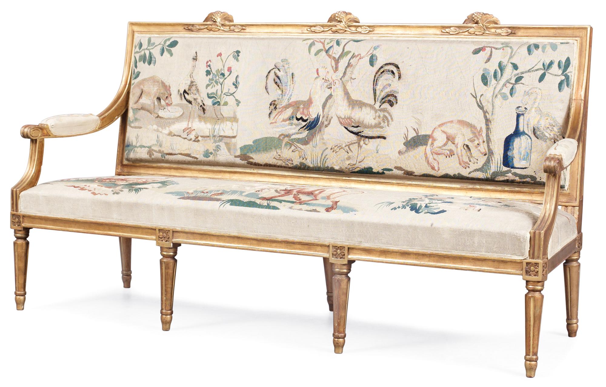 SOFFA. Gustaviansk.