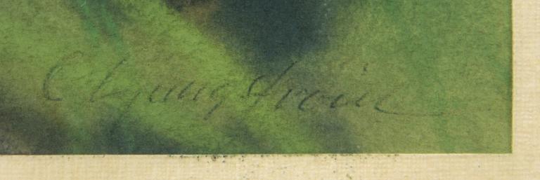 CARL-ERIC LJUNGSTRÖM, pastell, sign.