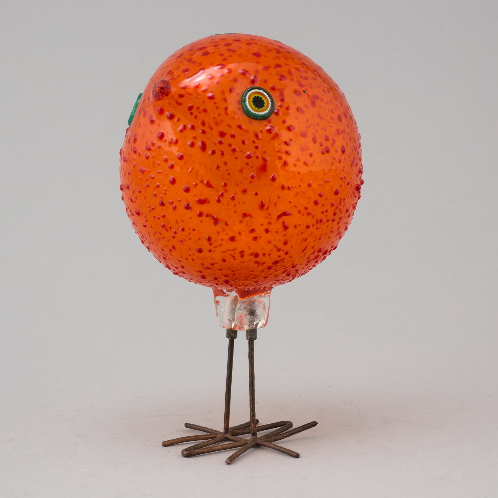 PETER PELZEL, skulptur "Pulcino", Vistosi, Italien 1960-tal.