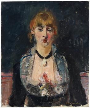 Peter Dahl, Studie efter Manet.