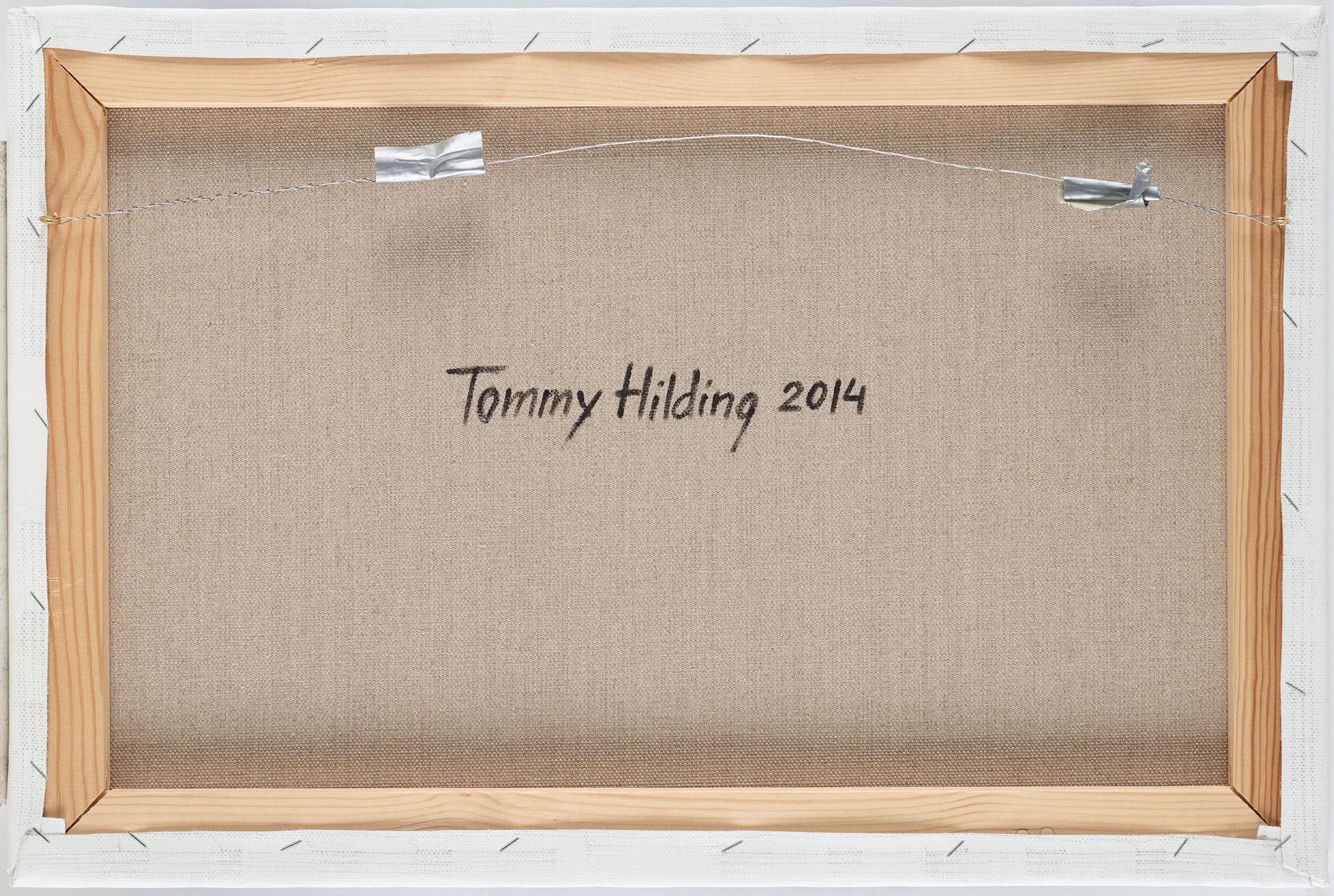 TOMMY HILDING, olja på duk. Signerad och daterad 2014 a tergo.