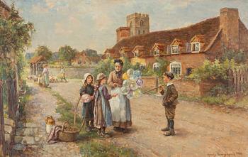 James Townshend, oil on canvas, signed.