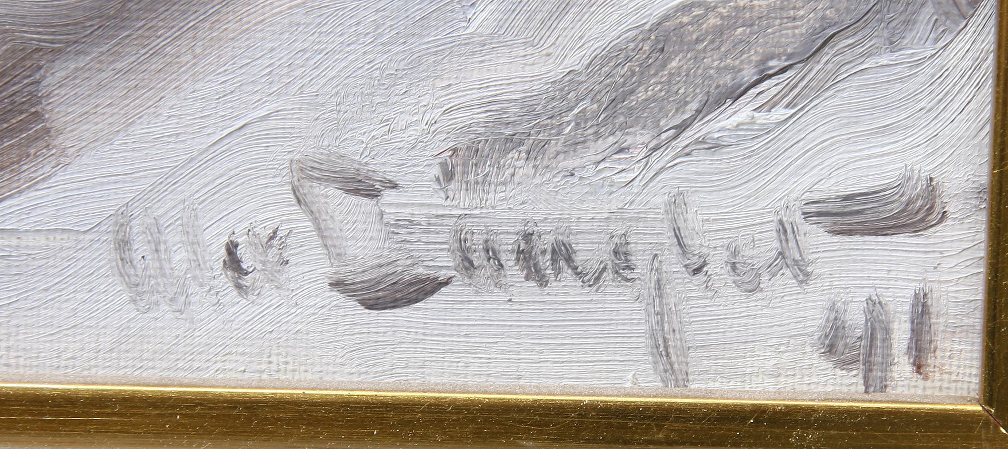 ALEXANDER LANGLET,  olja på duk, sign dat 1941.