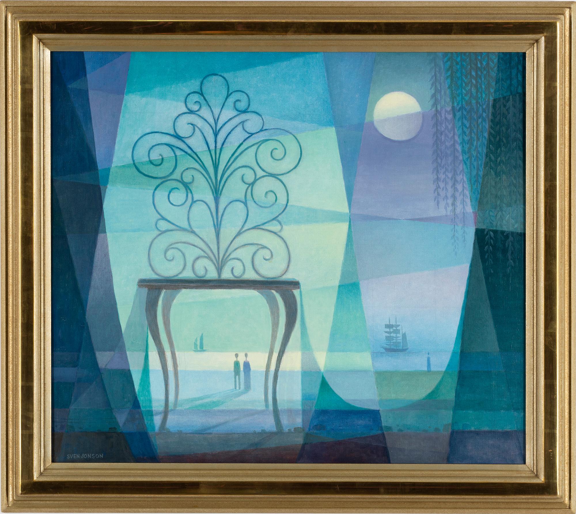 SVEN JONSON, oil on canvas, signed.