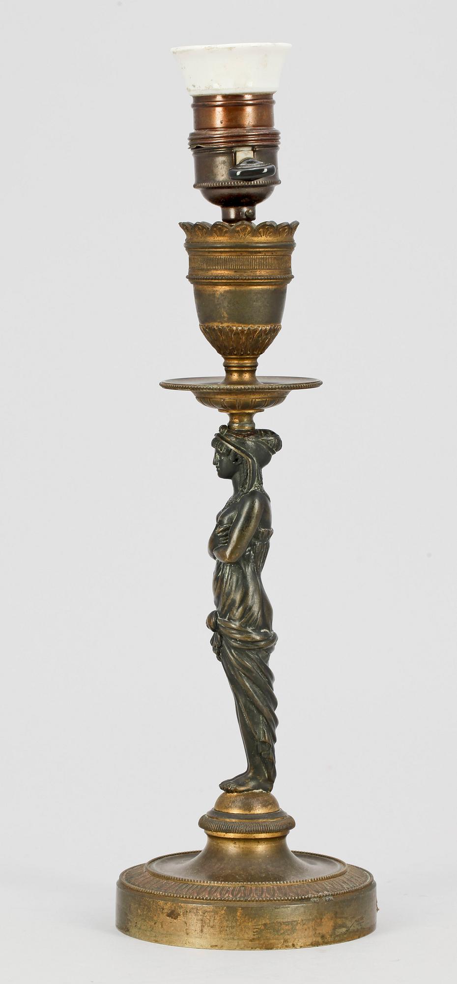 BORDSLAMPA, empirestil, sekelskiftet 1900.