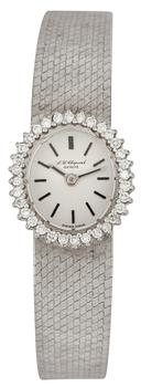 832. A Chopard ladie's wrist watch, c. 1970's.