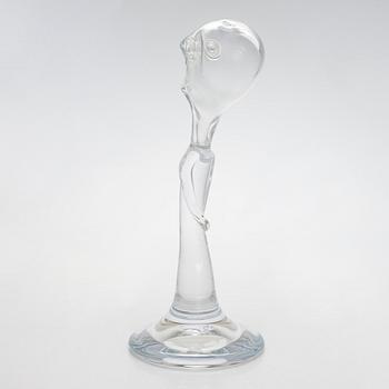 Johannes Rantasalo, a glass sculpture, signed 2008.