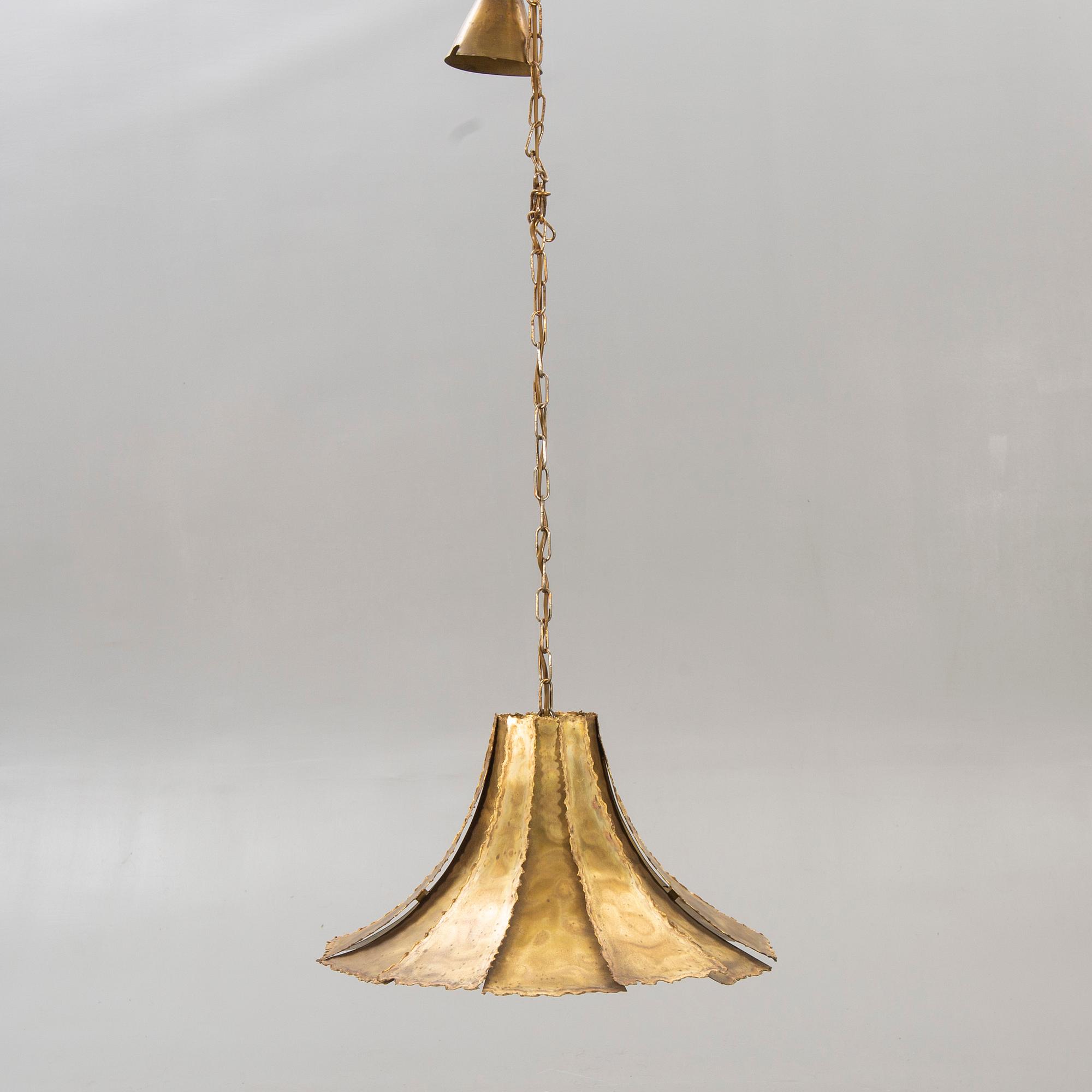 Svend Aage Holm-Sörensen, ceiling lamp, Holm-Sörensen & co, Denmark, 1970s.