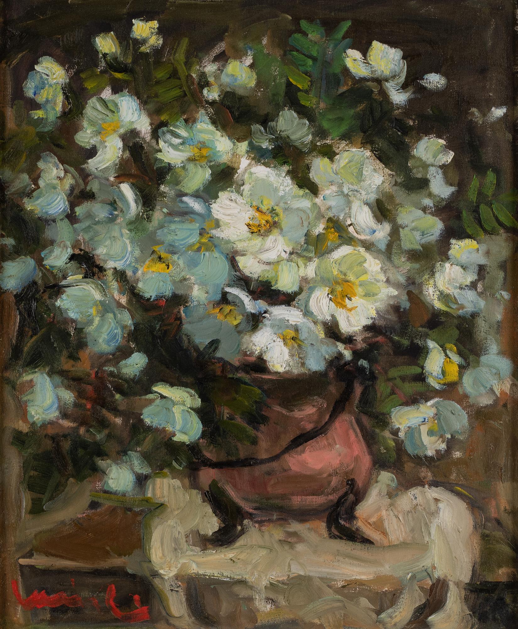 OLAVI LAINE, oil on canvas, signed.