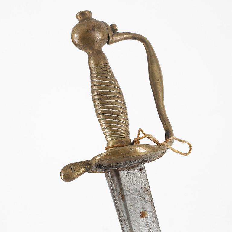HUGGARE, sannolikt m/1795 för artilleriet, Sverige.