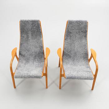 Yngve Ekström, karmstolar, ett par, "Lamino", Swedese, Sweden, 2000-tal.