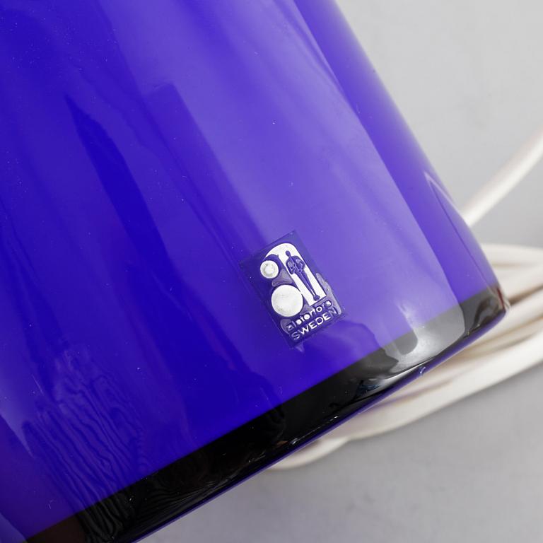 A tablelamp by Peo Ström for Alsterfors from the second half of the 20th century.