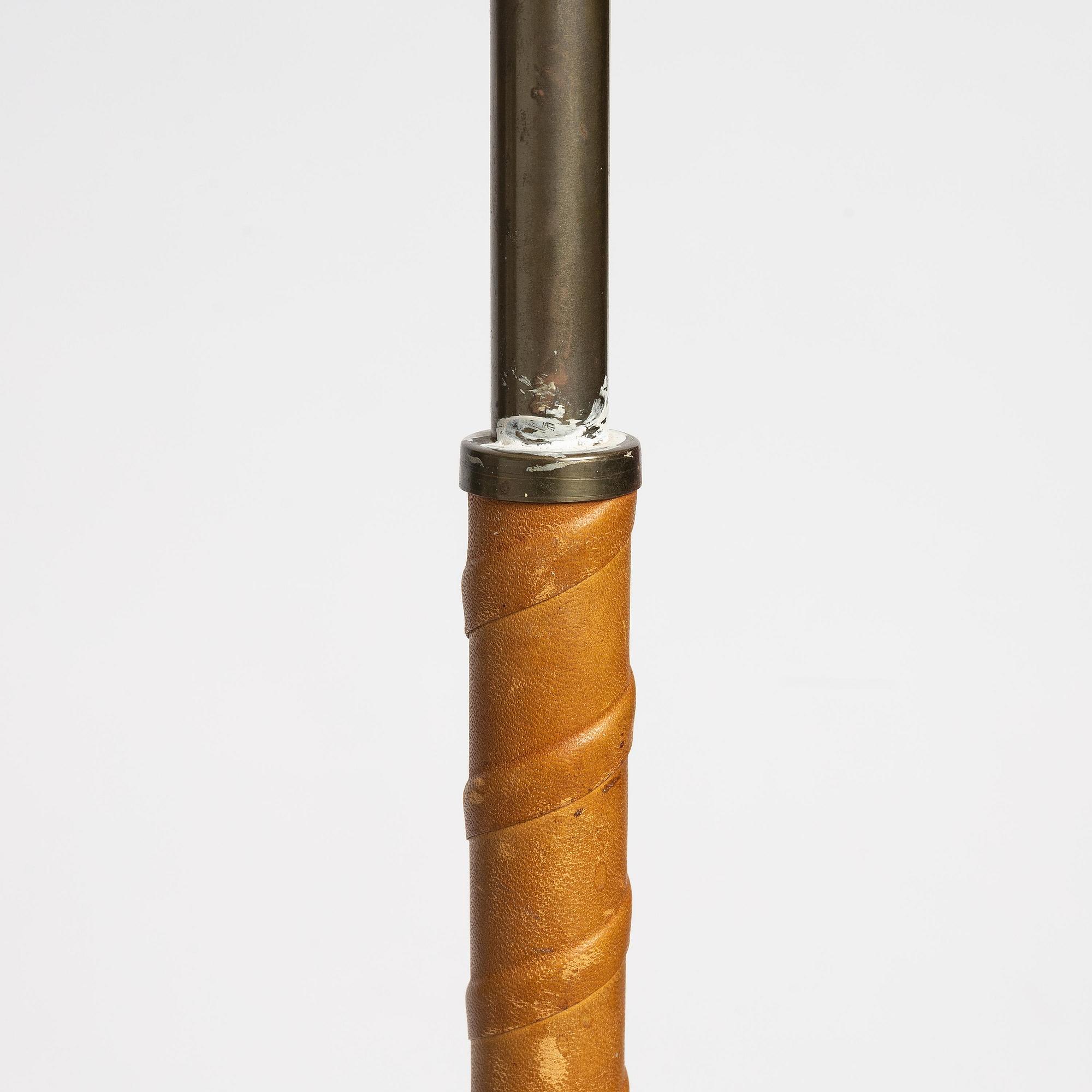 Harald Notini, eller Uno Westerberg, golvlampor, ett par, modell "15750", Arvid Böhlmarks Lampfabrik, Stockholm, 1950-60-tal.