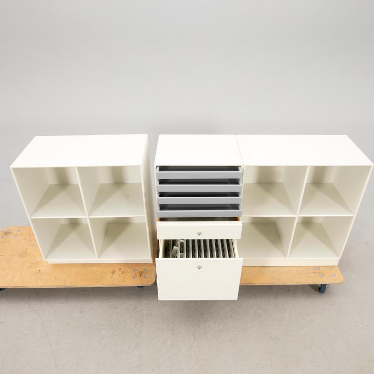 Peter J. Lassen, hyllsystem, 3 delar, Montana, Danmark.