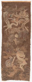 A Japanese embroidery, Meiji (1868-1912).