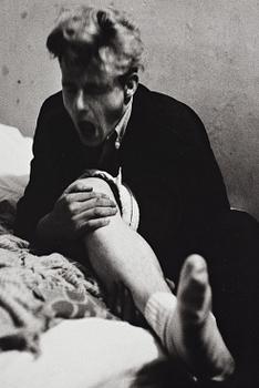 245. Larry Clark, "Untitled (grimacing man)", 1963.