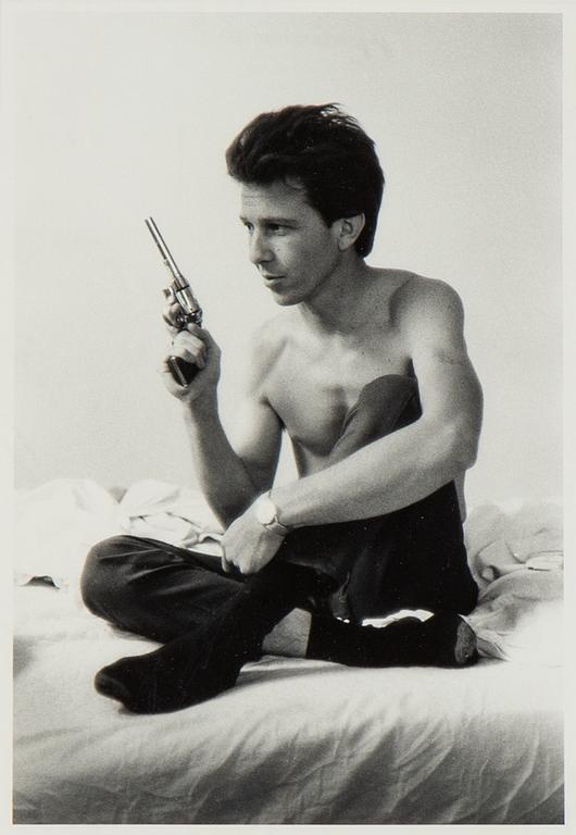 Larry Clark, photograph signed and numbered 27/400 on verso.