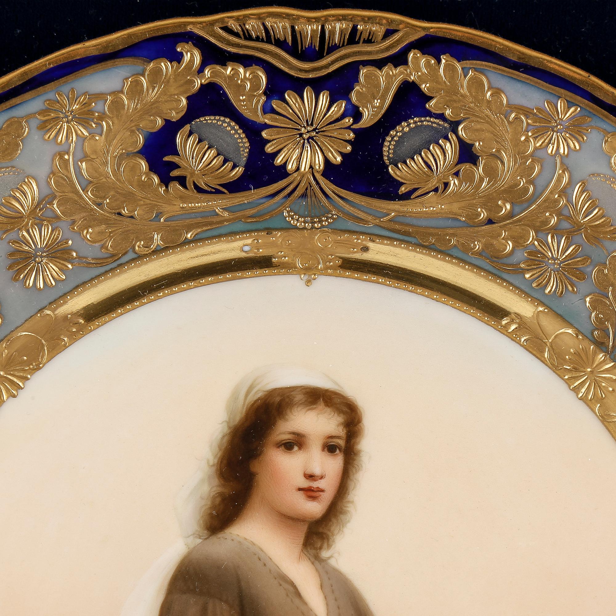 TALLRIKAR, 6 stycken, sannolikt Tyskland/Österrike, 1800-talets sista kvartal.