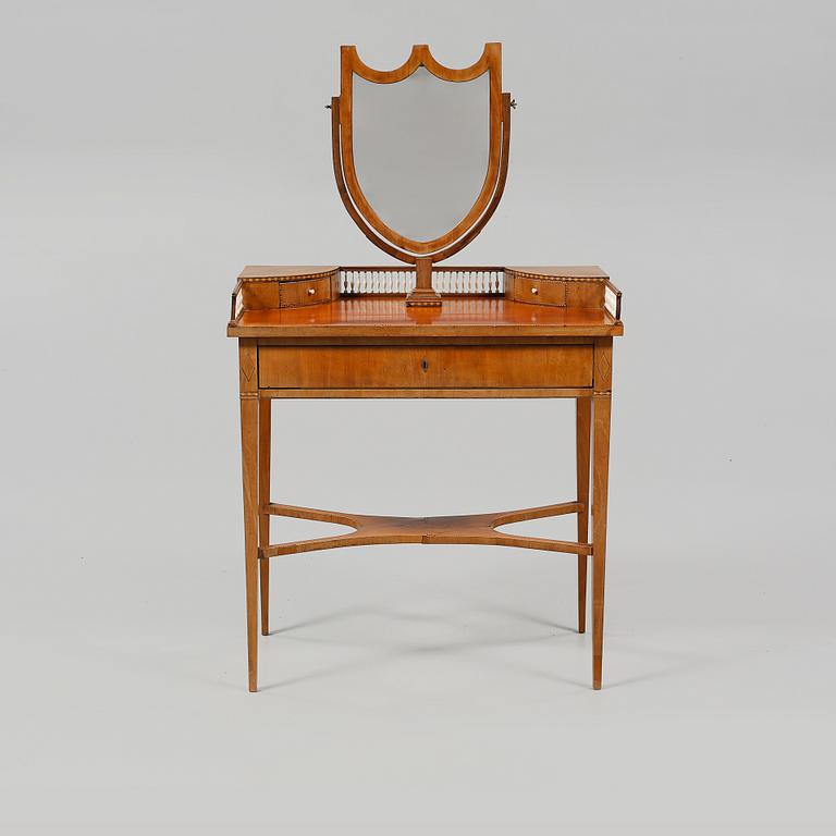 TOILETTEMÖBEL, sengustaviansk, 1810-tal.