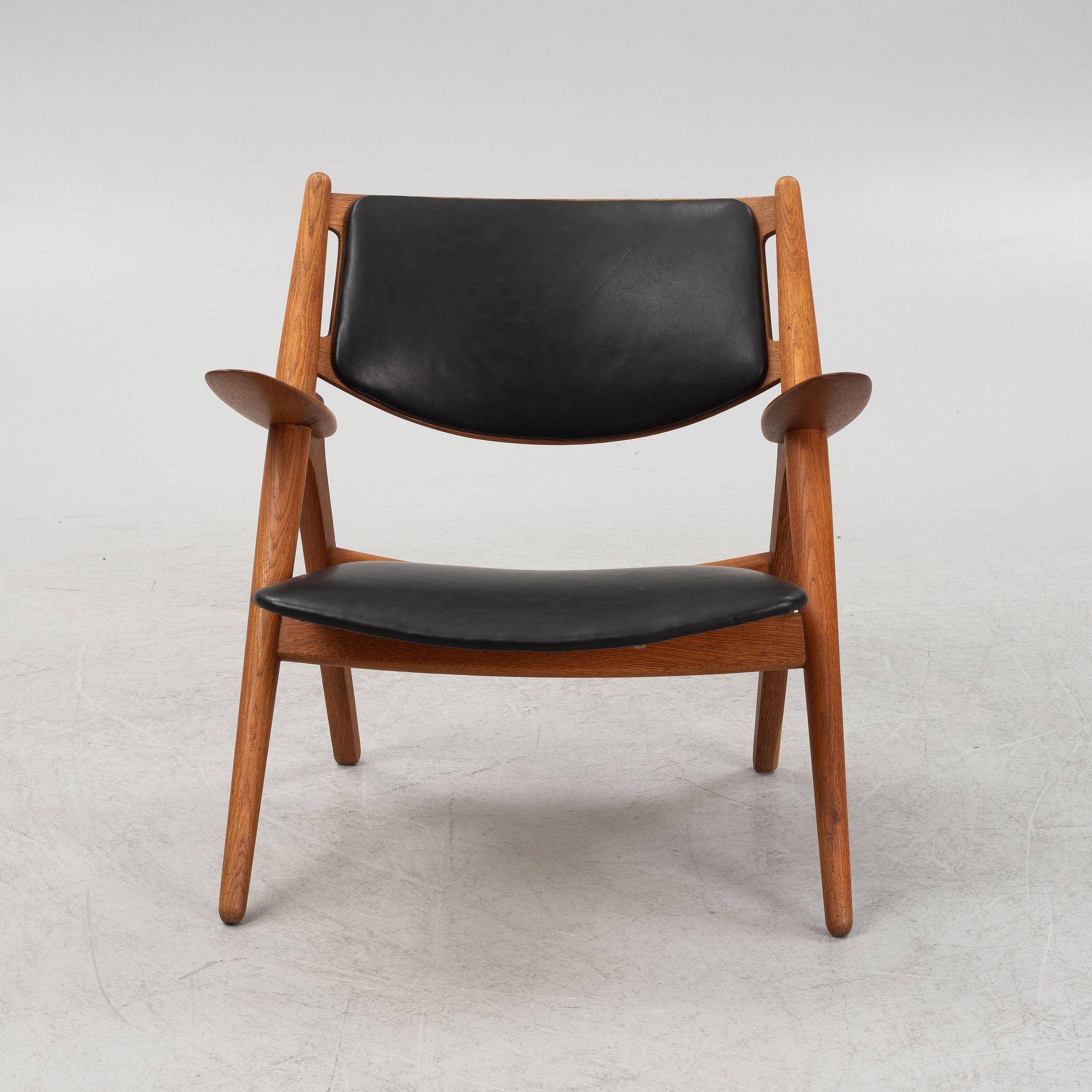 A Hans J. Wegner "CH28" armchair, Carl Hansen, Denmark, second half of the 20th century.