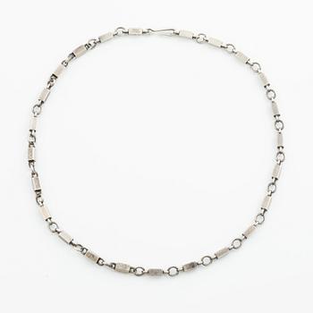 Wiwen Nilsson, necklace, silver, rod links.