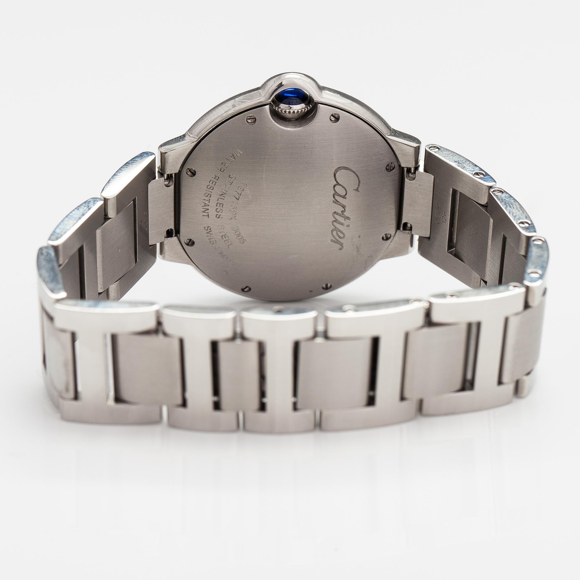 Cartier, Ballon Bleu de Cartier, armbandsur, 36 mm.