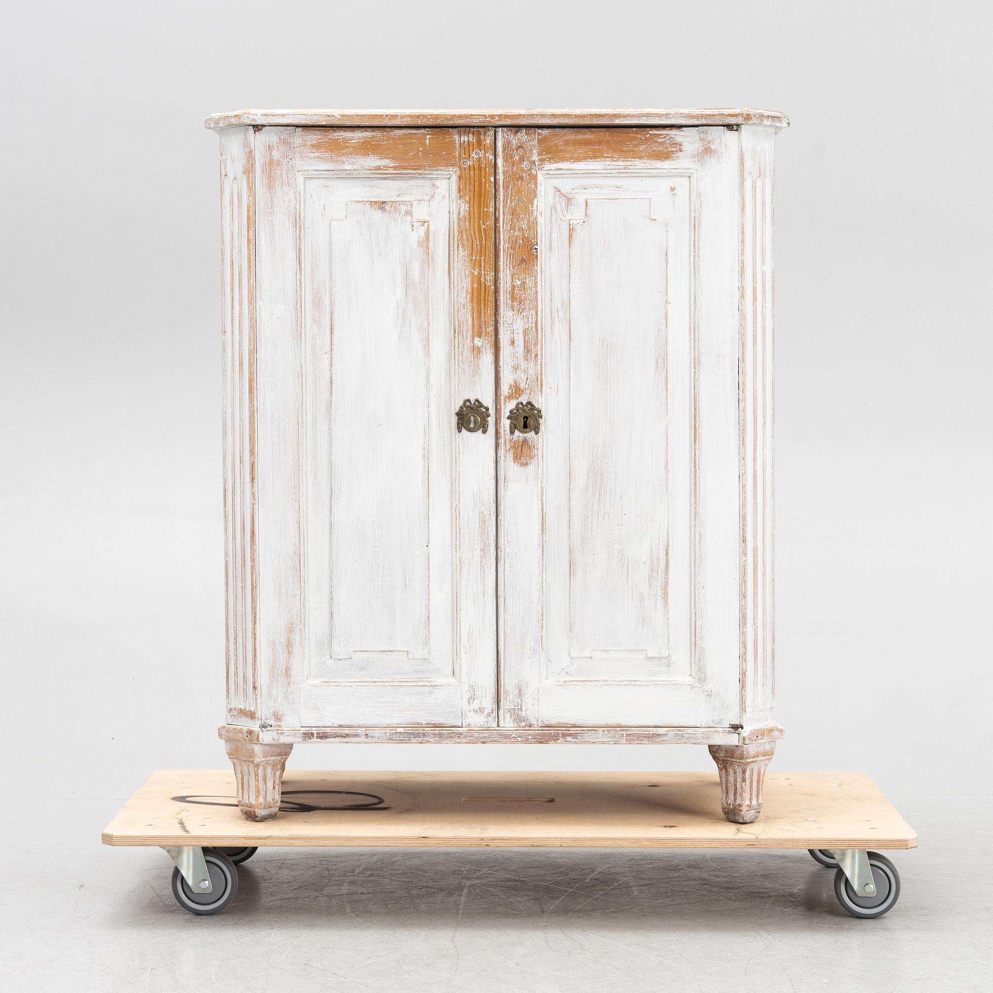A 19th century cabinet.