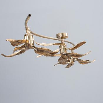 VÄGG-/TAKLAMPA, Made in Belgium, 1900-talets andra hälft.