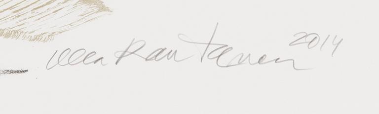 Ulla Rantanen, litograph, signed and dated 2014, numbered 35/75.