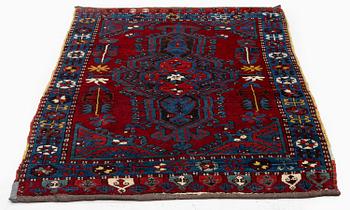 An antique Sivas Yastick rug, central Anatolia, c. 125 x 104 cm.