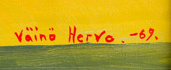 Väinö Hervo, Stilleben med liljor och vallmo.