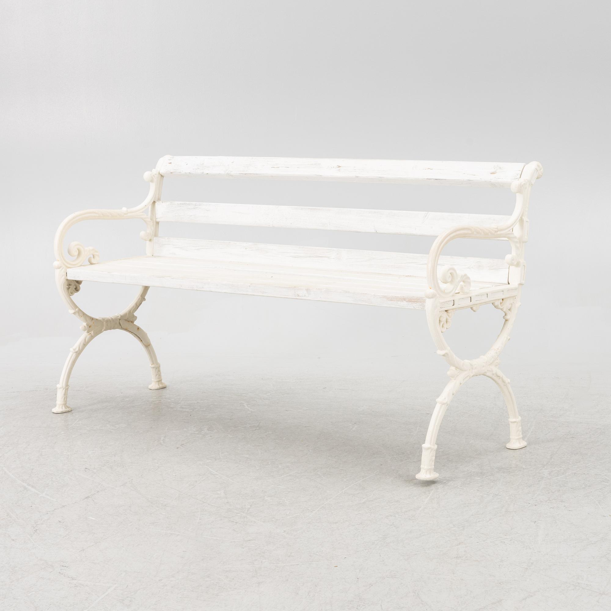 Trädgårdsoffa, tidigt 1900-tal.