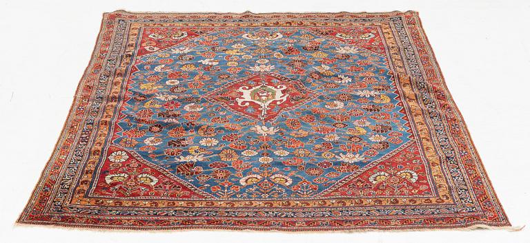 Matta, antik Qashqai, ca 195 x 127 cm.