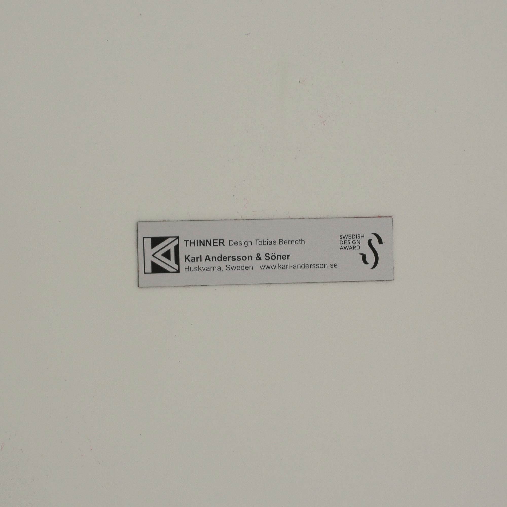 BORD, "Thinner", Tobias Berneth för Karl Andersson och Söner, 2011.