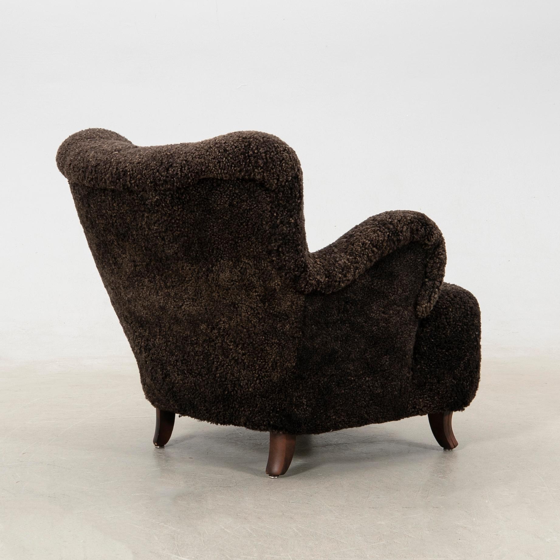 Armchair, Swedish Modern, 1940s.