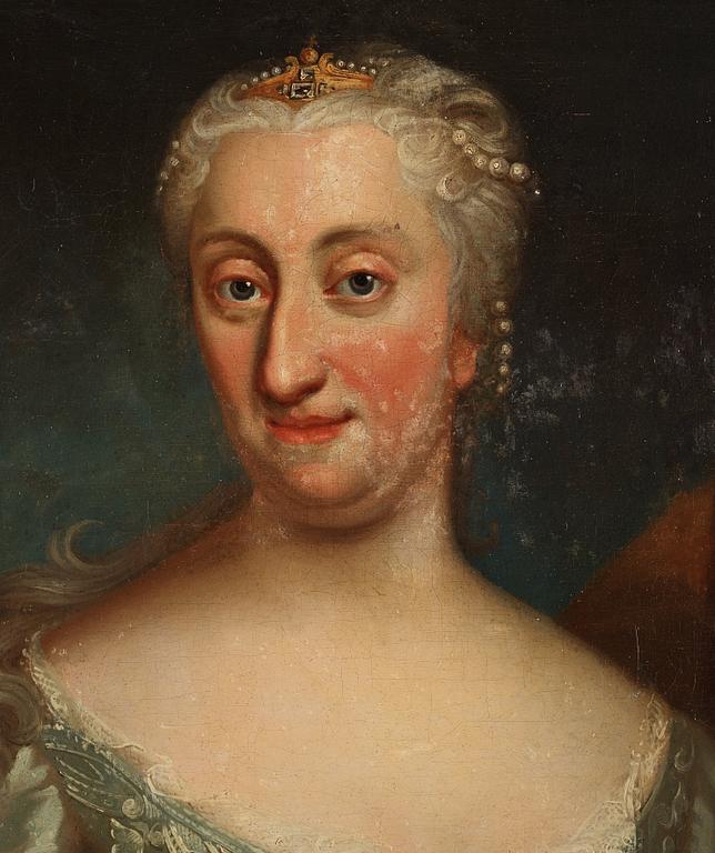 Martin Mijtens d.y (van Meytens) Hans ateljé, "Ulrika Eleonora dy" (1688-1741).