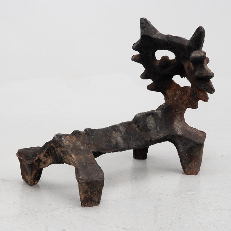 Olle Hermansson, andiron, "The Fox", Husqvarna, 1960s.